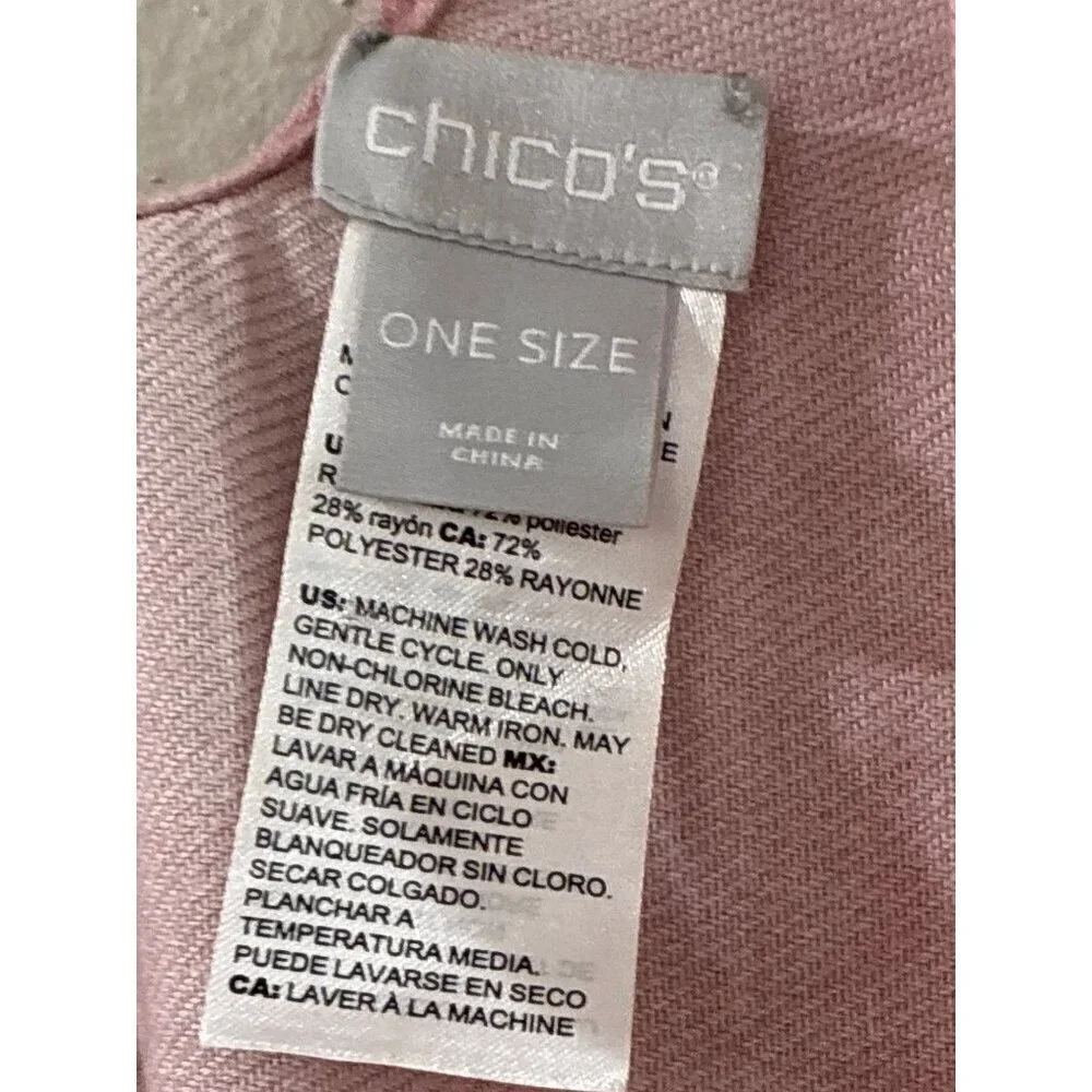 Chico’s perfect pink layering